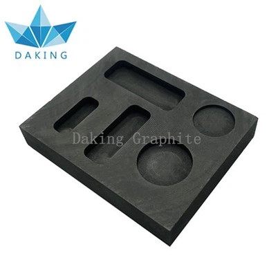 Moule en graphite d'argent coulé