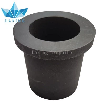 Crucible en graphite pour l'or fondu